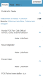 Mobile Screenshot of hondapcxforum.com